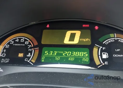 2000 Honda Insight z USA, uszkodzony, nr VIN JHMZE1358YT002027